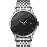 Longines Record Automatic Stainless Steel 40mm Watch for Men - L2.821.4.57.6 Authentic Buy Shop Now