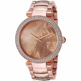 Michael Kors Parker Rose Gold Dial with Diamonds Rose Gold Steel Strap Watch for Women - MK6426 Authentic Buy Shop Now