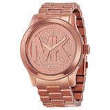 Michael Kors Runway Rose Gold Dial Rose Gold Steel Strap Watch for Women - MK5661 Authentic Buy Shop Now