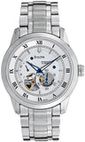 Bulova BVA Series Dual Aperture Silver Dial Silver Steel Strap Watch for Men - 96A118 Authentic Buy Shop Now