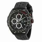 Tag Heuer Formula 1 Automatic Chronograph Black Dial Black Leather Strap Watch for Men - CAZ2011.FT8024 Authentic Buy Shop Now