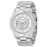 Michael Kors Runway Silver Dial Silver Steel Strap Watch for Men- MK8086 Authentic Buy Shop Now