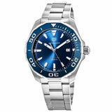 Tag Heuer Aquaracer Blue Dial Silver Steel Strap Watch for Men - WAY101C.BA0746 Authentic Buy Shop Now