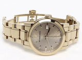 Burberry The City Gold Dial Gold Steel Strap Watch for Women - BU9134 Authentic Buy Shop Now