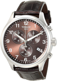 Tissot T Sport Chrono XL Classic Brown Dial Brown Leather Strap Watch For Men - T116.617.16.297.00 Authentic Buy Shop Now
