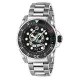 Gucci Dive Snake Black Dial Silver Steel Strap Watch For Men - YA136218 Authentic Buy Shop Now