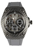 Guess Legacy Grey Dial Grey Silicone Strap Watch For Men - W1048G1 Authentic Buy Shop Now