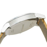 Burberry The City Silver Dial Brown Leather Strap Watch for Women - BU9025 Authentic Buy Shop Now