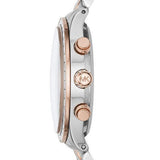 Michael Kors Brinkley Blue Dial Two Tone Steel Strap Watch for Women - MK6205 Authentic Buy Shop Now