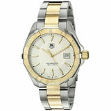 Tag Heuer Aquaracer Quartz White Dial Two Tone Steel Strap Watch for Men - WAY1120.BB0930 Authentic Buy Shop Now