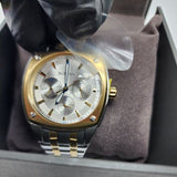 Bulova Classic Multi Function Silver Dial Two Tone Steel Strap Watch for Men - 98C142 Authentic Buy Shop Now