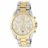Michael Kors Bradshaw Silver Dial Two Tone Steel Strap Watch for Women - MK5627 Authentic Buy Shop Now