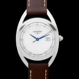 Longines Equestrian Mother of Pearl Dial Brown Leather Strap Watch for Women - L6.136.4.87.2 Authentic Buy Shop Now