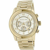 Michael Kors Runway Gold Dial Gold Steel Strap Watch for Men - MK8077 Authentic Buy Shop Now
