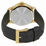 Gucci G Timeless Turquoise Blue Dial Black Leather Strap Watch For Men - YA126462 Authentic Buy Shop Now