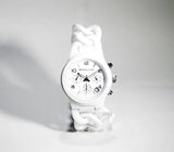 Michael Kors Ceramic White Dial White Steel Strap Watch for Women - MK5387 Authentic Buy Shop Now