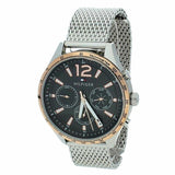 Tommy Hilfiger Gavin Chronograph Quartz Grey Dial Silver Mesh Bracelet Watch for Men - 1791466 Authentic Buy Shop Now