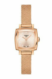 Tissot Lovely Square Lady Quartz Rose Gold Dial Rose Gold Mesh Bracelet Watch For Women - T058.109.33.456.00 Authentic Buy Shop Now