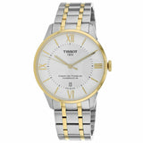 Tissot Chemin Des Tourelles Powermatic 80 Silver Dial Two Tone Steel Strap Watch For Men - T099.407.22.038.00 Authentic Buy Shop Now