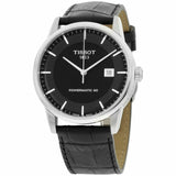 Tissot T Classic Luxury Black Dial Black Leather Strap Watch For Men - T086.407.16.051.00 Authentic Buy Shop Now
