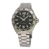 Tag Heuer Formula 1 Black Dial Silver Steel Strap Watch for Men - WAZ1112.BA0875 Authentic Buy Shop Now
