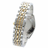 Emporio Armani Classic Chronograph White Dial Two Tone Steel Strap Watch For Men - AR0396 Authentic Buy Shop Now