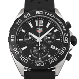 Tag Heuer Formula 1 Black Dial Black Leather Strap Watch for Men - CAZ1010.FT8024 Authentic Buy Shop Now