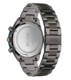 Hugo Boss Santiago Blue Dial Grey Steel Strap Watch for Men - 1513863 Authentic Buy Shop Now
