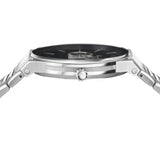 Salvatore Ferragamo Sapphire Bracelet Black Dial Silver Steel Strap Watch For Men - SFHP01124 Authentic Buy Shop Now
