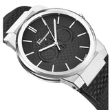 Salvatore Ferragamo Sapphire Bracelet Black Dial Black Silicone Strap Watch for Men - SFHP01024 Authentic Buy Shop Now