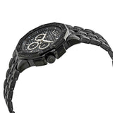 Bulova Octova Chronograph Black Crystal Dial Black Steel Strap Watch for Men - 98C134 Authentic Buy Shop Now