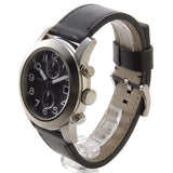 Marc Jacobs Larry Chronograph Black Dial Black Leather Strap Watch for Men - MBM5033 Authentic Buy Shop Now