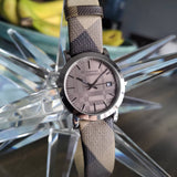 Burberry The City Silver Dial Multicolored Leather Strap Watch for Women - BU1873 Authentic Buy Shop Now