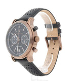 Maserati Legend Chronograph Black Dial Black Leather Strap Watch For Men - R8871638001 Authentic Buy Shop Now