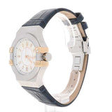 Maserati Potenza Diamonds Silver Dial Blue Leather Strap Watch For Women - R8851108502 Authentic Buy Shop Now