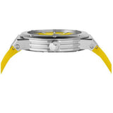 Salvatore Ferragamo F-80 Classic Yellow Dial Yellow Rubber Strap Watch for Men - SFHY01222 Authentic Buy Shop Now