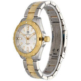 Tag Heuer Aquaracer Silver Dial Two Tone Steel Strap Watch for Women - WBD1120.BB0930 Authentic Buy Shop Now