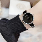 Calvin Klein Seduce Black Dial Two Tone Steel Strap Watch for Women - K4E2N111 Authentic Buy Shop Now