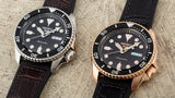 Seiko 5 Sports SKX Automatic Black Dial Black Leather Strap Watch for Men - SRPD55K2 Authentic Buy Shop Now