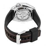 Seiko 5 Sports SKX Automatic Black Dial Black Leather Strap Watch for Men - SRPD55K2 Authentic Buy Shop Now