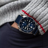 Seiko 5 Sports Automatic SKX Blue Dial Blue NATO Strap Watch For Men - SRPD51K2 Authentic Buy Shop Now