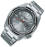 Seiko 5 Sports Special Edition Silver Dial Silver Steel Strap Watch For Men - SRPK09K1 Authentic Buy Shop Now