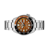 Seiko 5 Sports Sonar Special Edition Brown Dial Silver Steel Strap Watch For Men - SRPJ47K1 Authentic Buy Shop Now