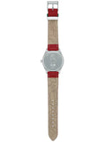 Gucci G Timeless Quartz Diamonds Pink Dial Red Leather Strap Watch For Women - YA1265017 Authentic Buy Shop Now