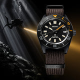 Seiko Prospex Black Series 1965 Limited Edition Black Dial Brown NATO Strap Watch For Men - SPB253J1 Authentic Buy Shop Now