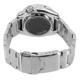 Seiko 5 Sports SKX Skeleton Green Dial Silver Steel Strap Watch For Men - SRPJ45K1 Authentic Buy Shop Now