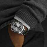 Seiko 5 Sports Special Edition Silver Dial Silver Steel Strap Watch For Men - SRPK09K1 Authentic Buy Shop Now
