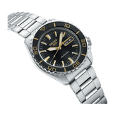 Seiko 5 Sport Automatic SKX Series Black Dial Silver Steel Strap Watch for Men - SRPK99K1 Authentic Buy Shop Now