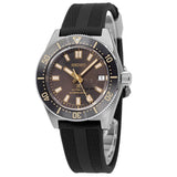 Seiko Prospex 1965 Diver's Modern Re-Interpretation Automatic Brown Dial Black Rubber Strap Watch For Men - SPB147J1 Authentic Buy Shop Now