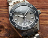 Seiko Prospex 1965 Modern Re Interpretation Automatic Black Dial Silver Steel Strap Watch For Men - SPB143J1 Authentic Buy Shop Now